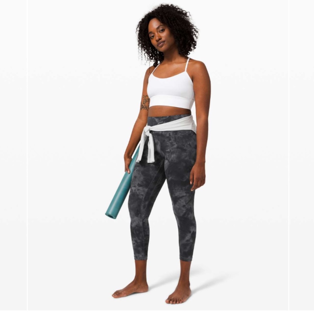 Lululemon Align High Rise 25” Diamond Dye size 6